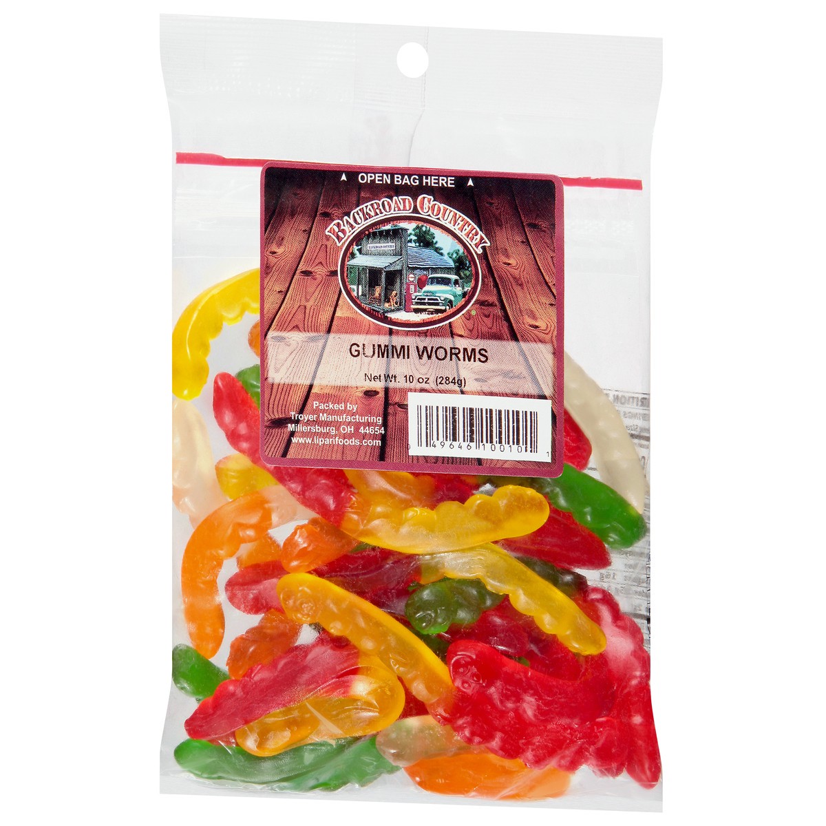 slide 7 of 9, Backroad Country Gummi Worms 10 oz, 10 oz