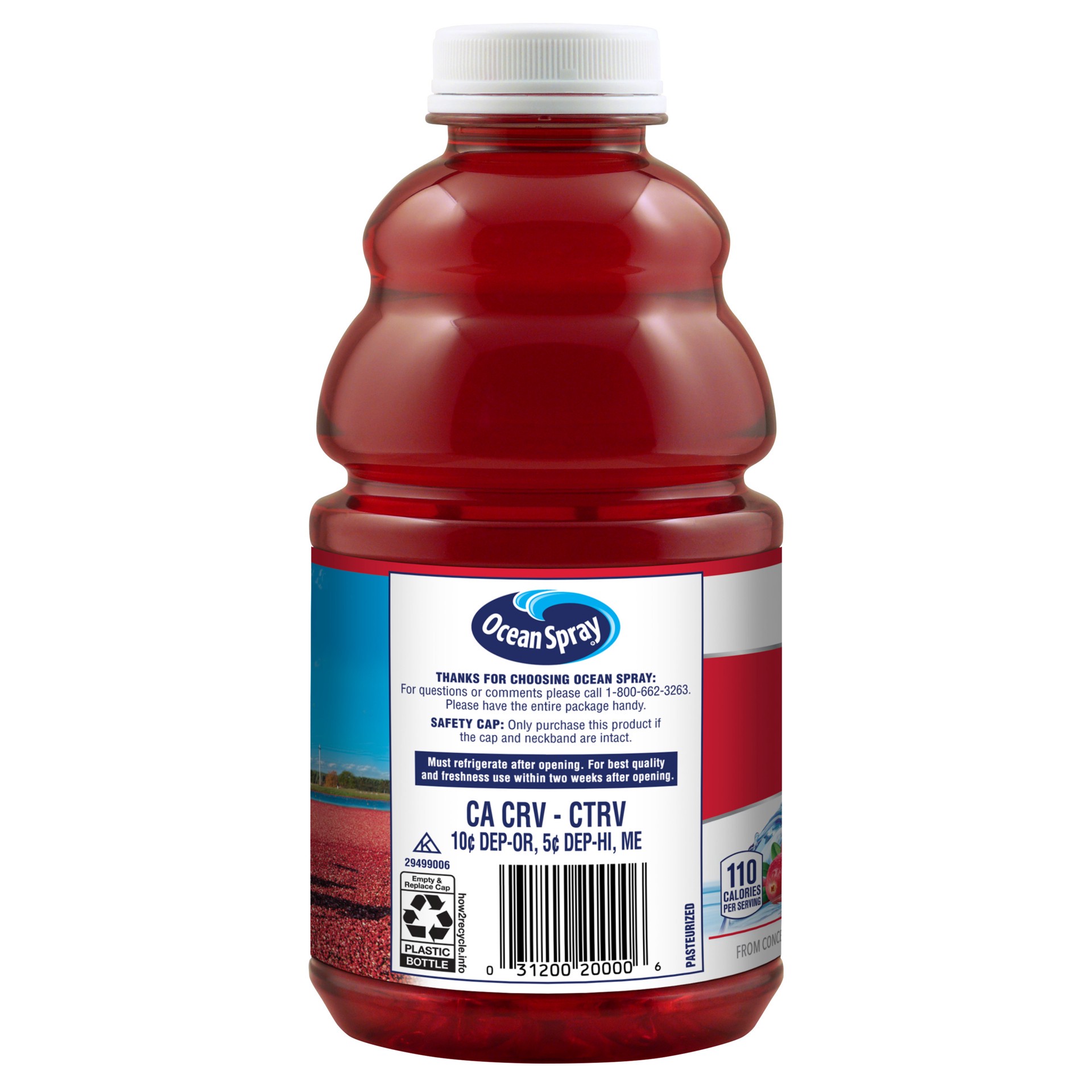 slide 3 of 4, Ocean Spray Cranberry Juice - 32 oz, 32 oz