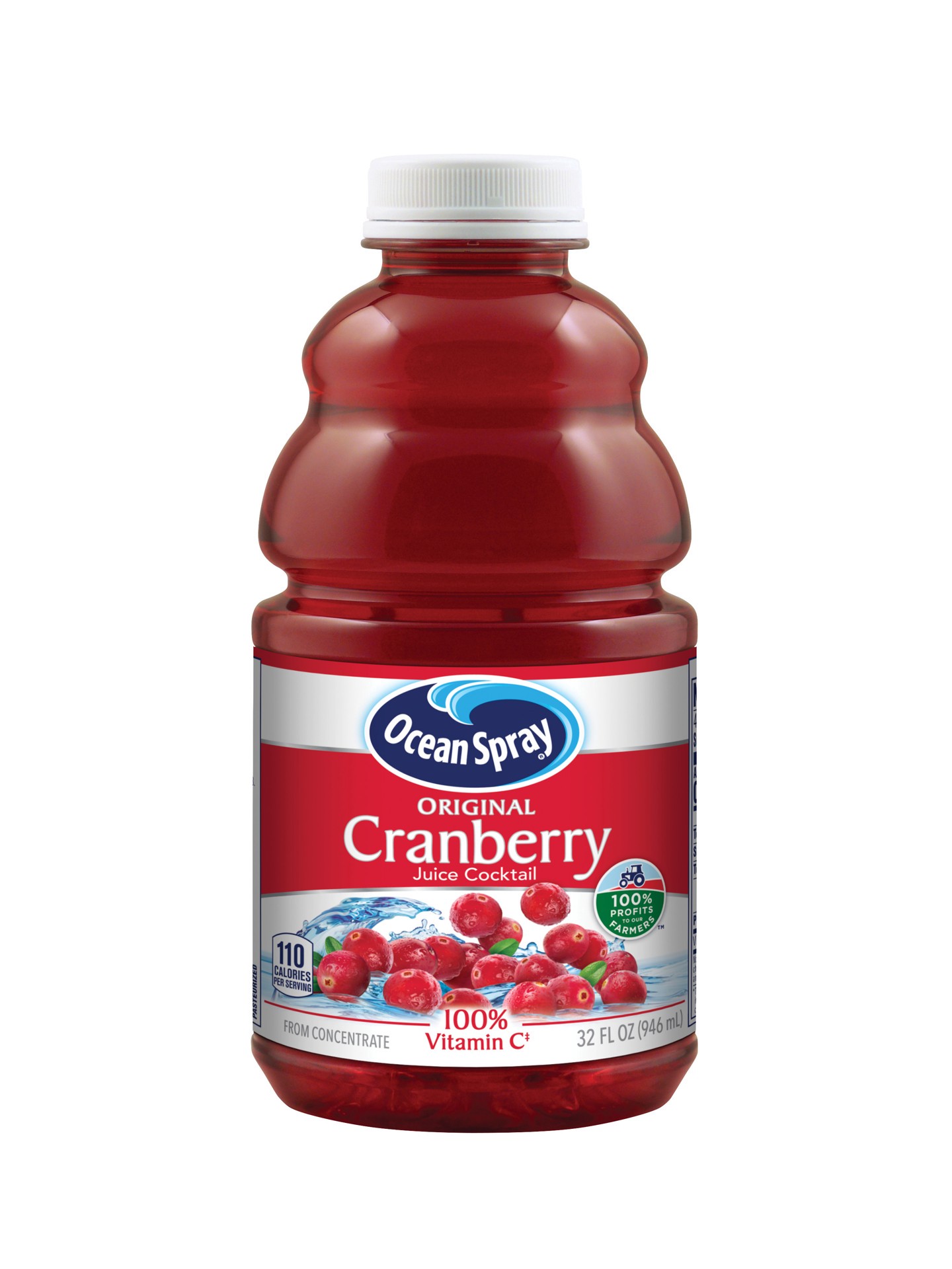 slide 1 of 4, Ocean Spray Cranberry Juice - 32 oz, 32 oz