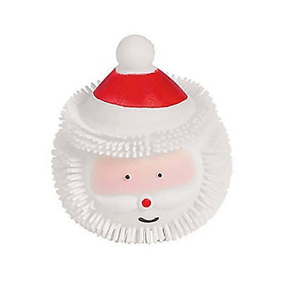 slide 1 of 1, Fun Express Santa Light-Up Puffer Holiday Favor, 1 ct