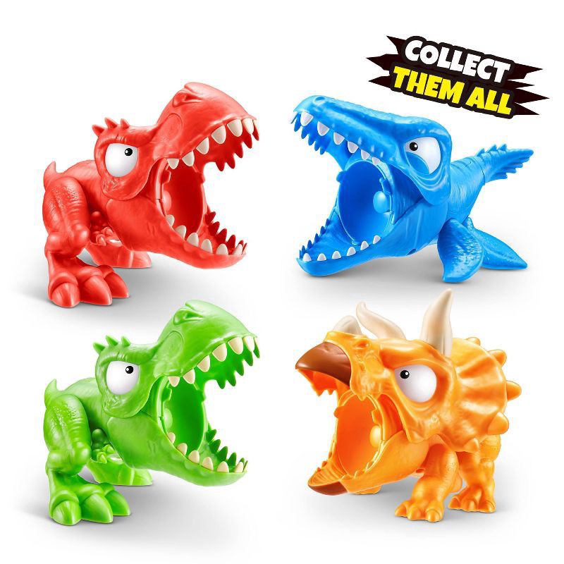 slide 6 of 10, ZURU Smashers Dino Island T-Rex Battles Figure Set, 1 ct