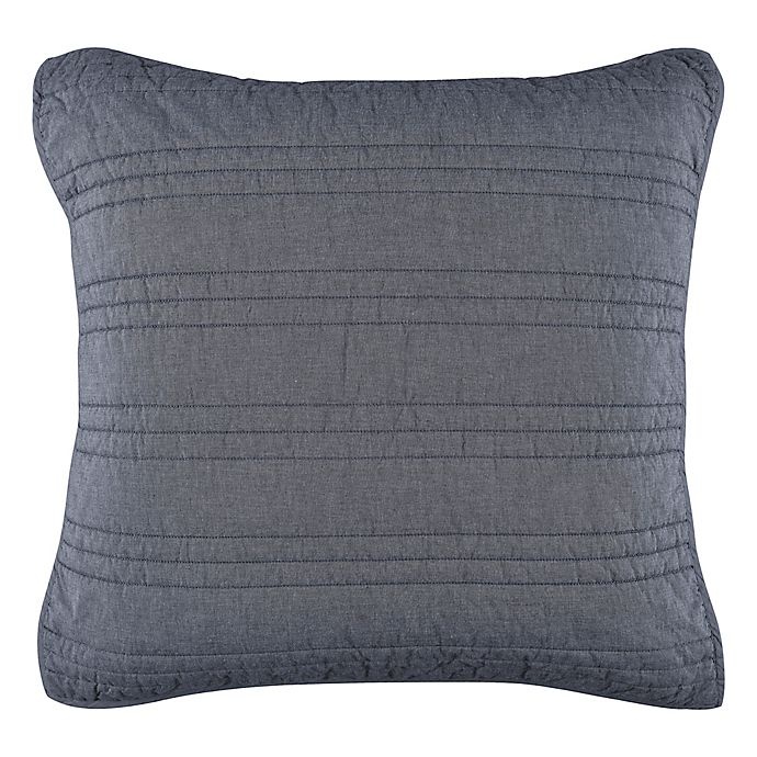 slide 1 of 1, Bridge Street Riley European Pillow Sham - Indigo, 1 ct