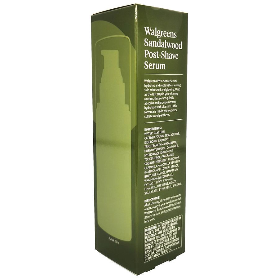 slide 4 of 5, Walgreens Post-Shave Serum, 3.4 fl oz