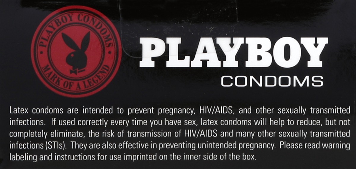 slide 2 of 7, Playboy Condoms 12 ea, 12 ct