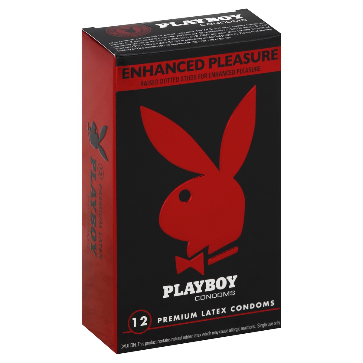 slide 3 of 7, Playboy Condoms 12 ea, 12 ct