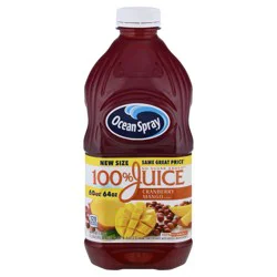 Ocean Spray 100% Cranberry Mango Juice Blend - 64 fl oz