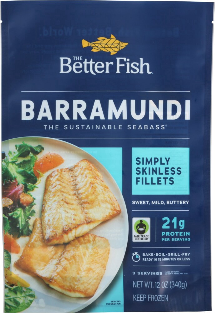 slide 2 of 2, Australian Dream Barramundi, 12 oz