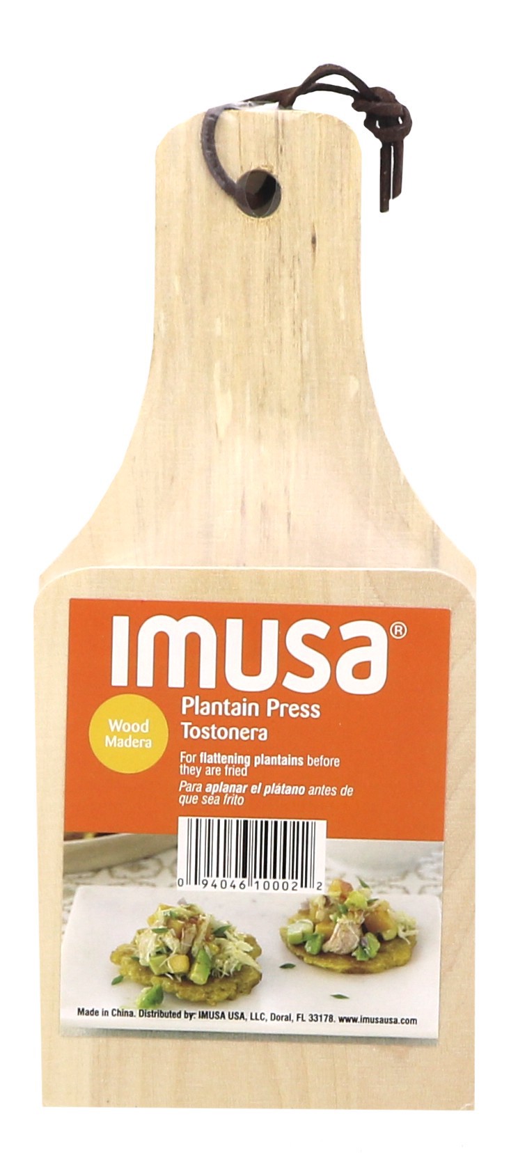 slide 1 of 1, IMUSA Tostonera - Wooden Small, 1 ct