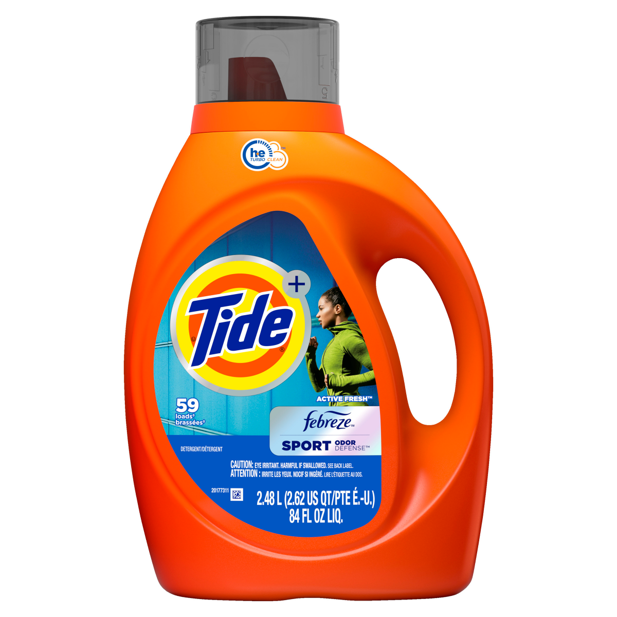 slide 2 of 8, Tide Ultra Sport Liquid Laundry Detergent, 73 fl oz, 52 Loads, Laundry Detergent Liquid with Advanced Sweat plus Stain Fighters, 73 fl oz