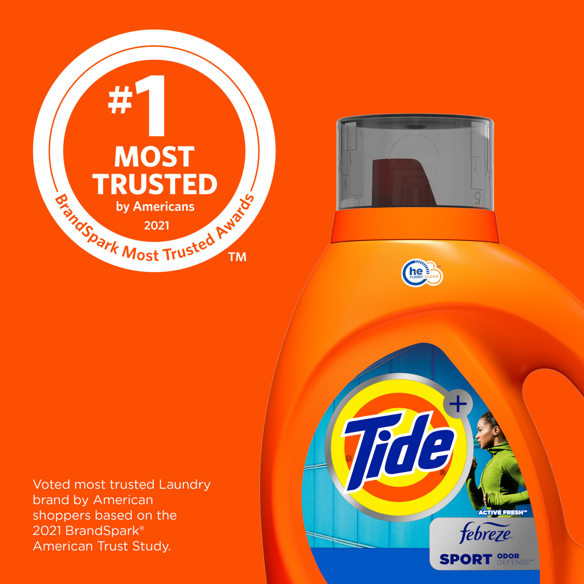 slide 5 of 8, Tide Ultra Sport Liquid Laundry Detergent, 73 fl oz, 52 Loads, Laundry Detergent Liquid with Advanced Sweat plus Stain Fighters, 73 fl oz