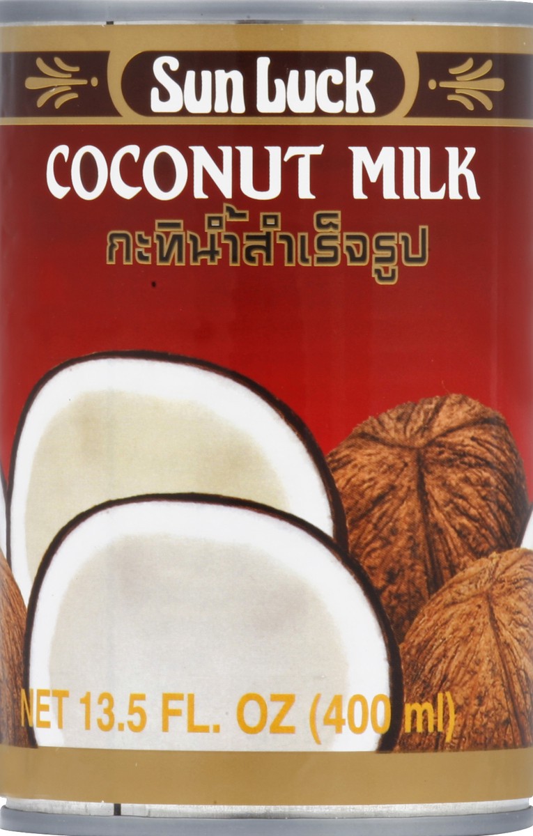 slide 1 of 2, Sun Luck Coconut Milk 13.5 oz, 13.5 oz