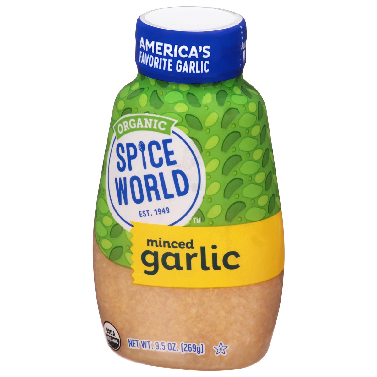 slide 13 of 14, Spice World Organic Minced Garlic Squeeze, 9.5 oz