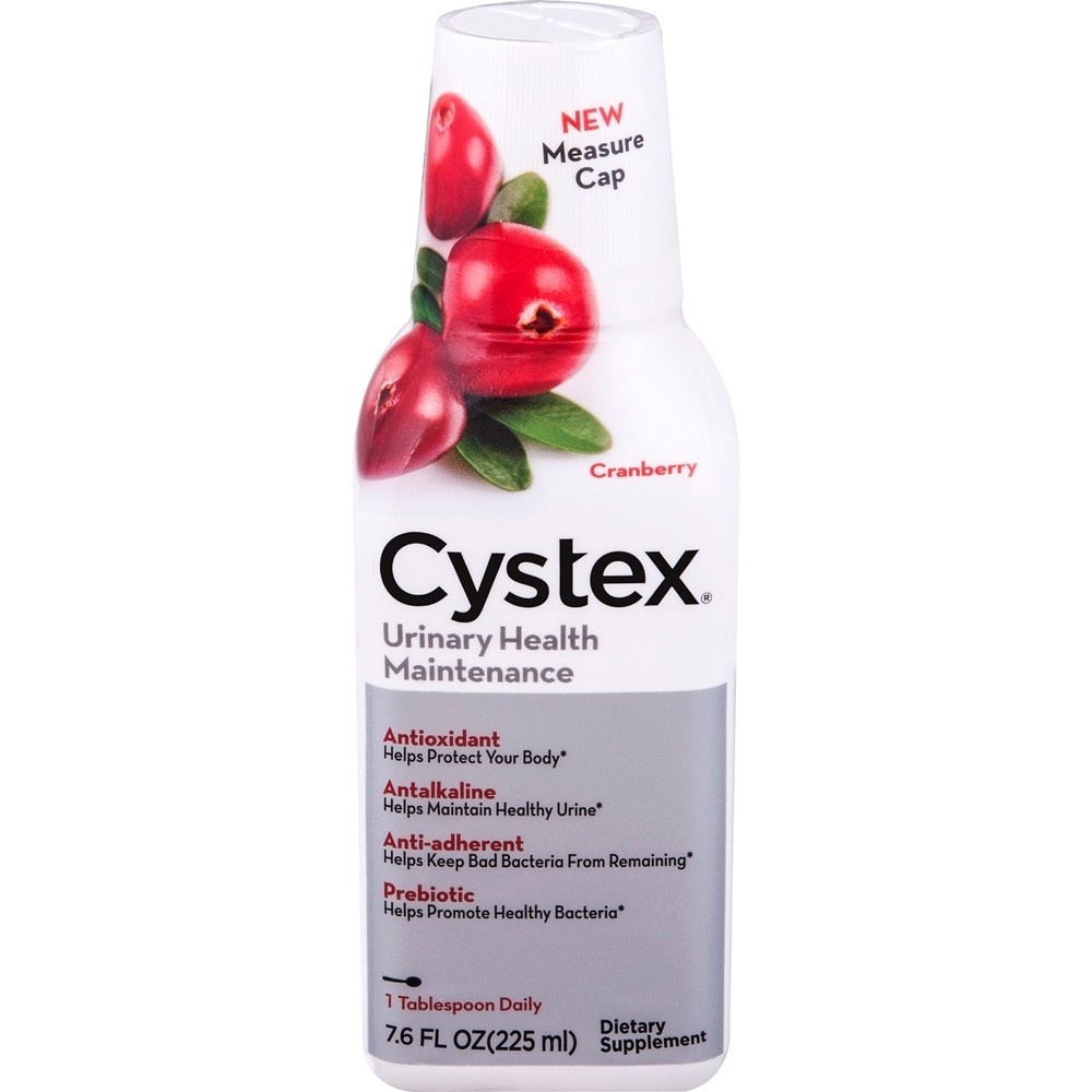 slide 1 of 7, Cystex Cranberry Liquid UTI Prebiotic 7.6 fl oz, 1 ct