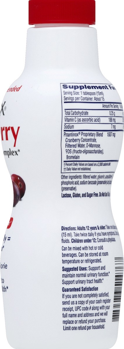 slide 6 of 7, Cystex Cranberry Liquid UTI Prebiotic 7.6 fl oz, 1 ct