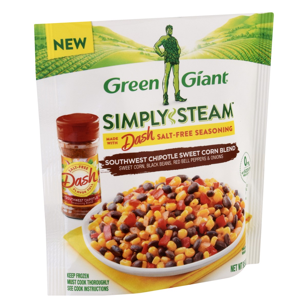 slide 13 of 13, Green Giant Simply Steam Southwest Chipotle Sweet Corn Blend 9.5 oz, 9.5 oz