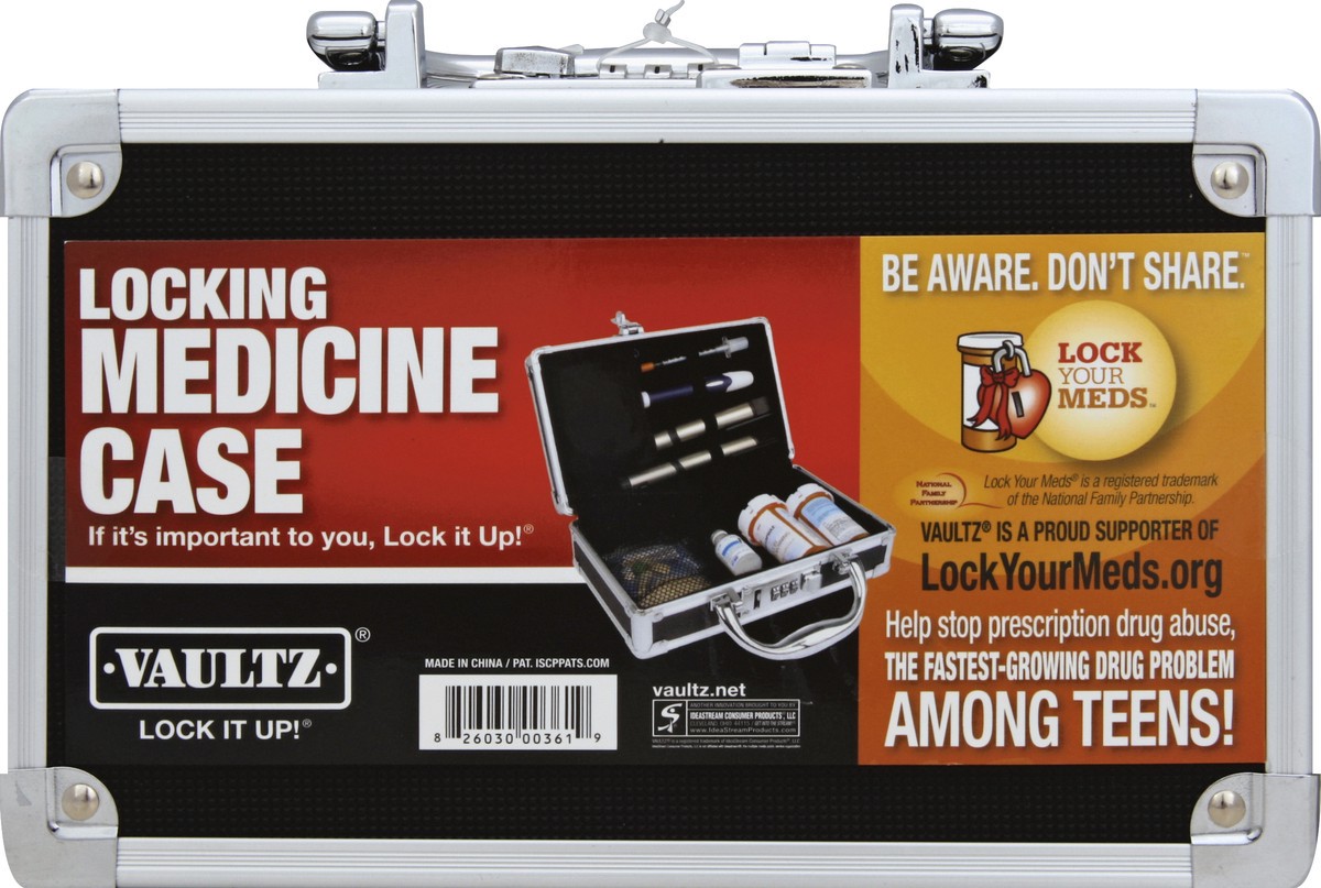 slide 1 of 5, Vaultz Medicine Case 1 ea, 1 ct