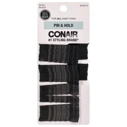 Conair Black Pin & Hold Hair Pins 90 Each
