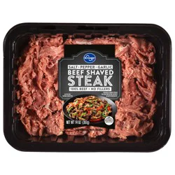 Kroger® Salt Pepper and Garlic Beef Shaved Steak
