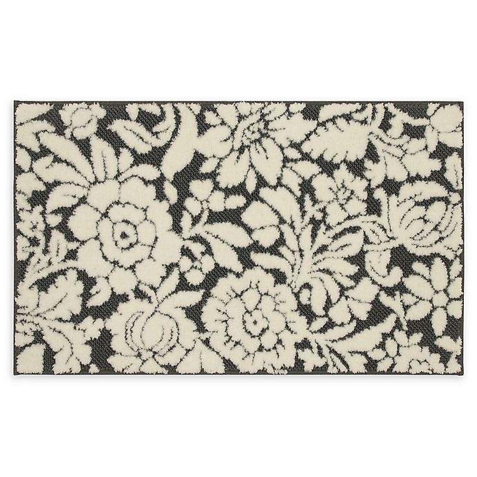 slide 1 of 4, Mohawk Home Savy Bella 20 x 34'' Bath Rug - Cream/Grey'', 1 ct