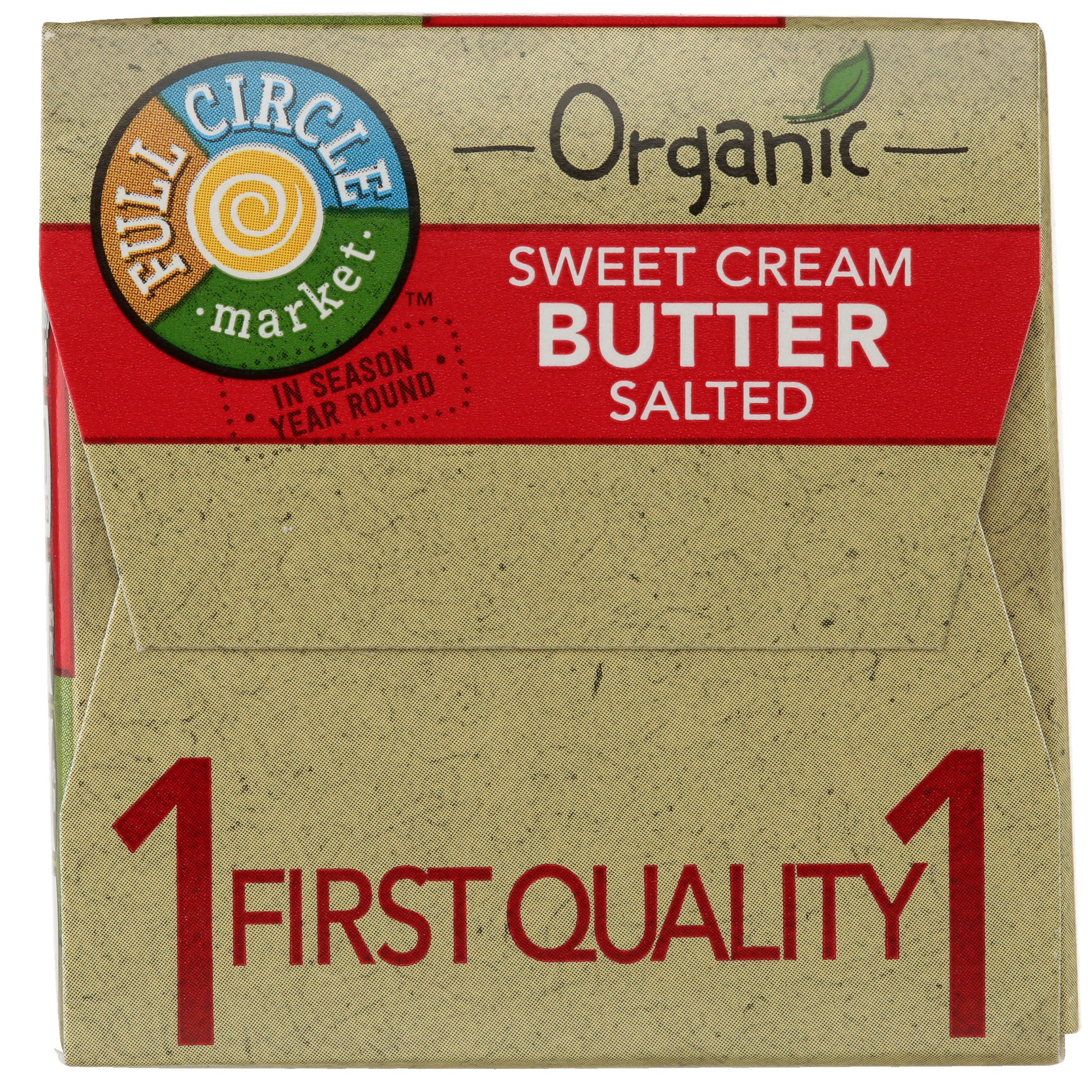 slide 2 of 6, Full Circle Market Organic Butter Sticks Salted, 16 oz