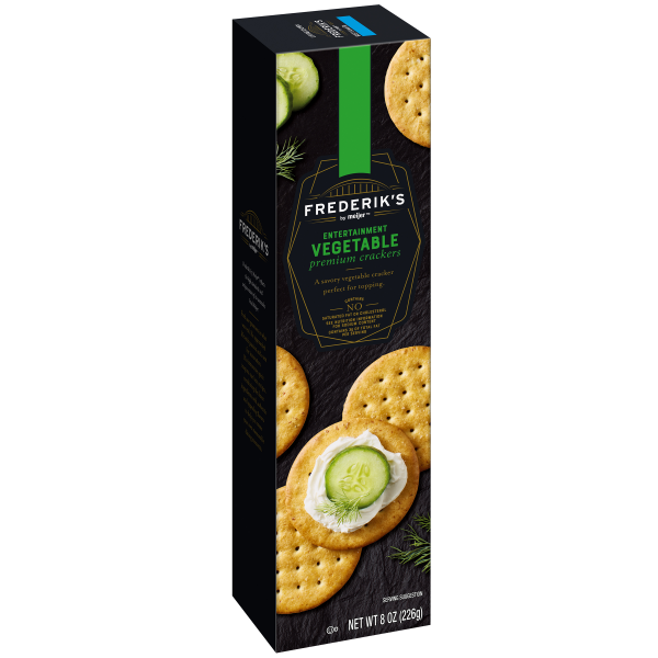 slide 2 of 29, Frederik's By Meijer FREDERIKS BY MEIJER Frederik's Entertain Vegetable Prem Cracker, 8 oz