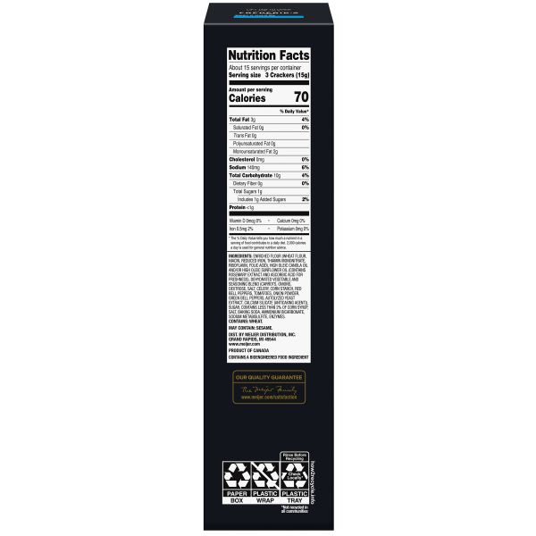 slide 11 of 29, Frederik's By Meijer FREDERIKS BY MEIJER Frederik's Entertain Vegetable Prem Cracker, 8 oz