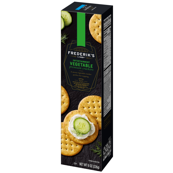 slide 25 of 29, Frederik's By Meijer FREDERIKS BY MEIJER Frederik's Entertain Vegetable Prem Cracker, 8 oz