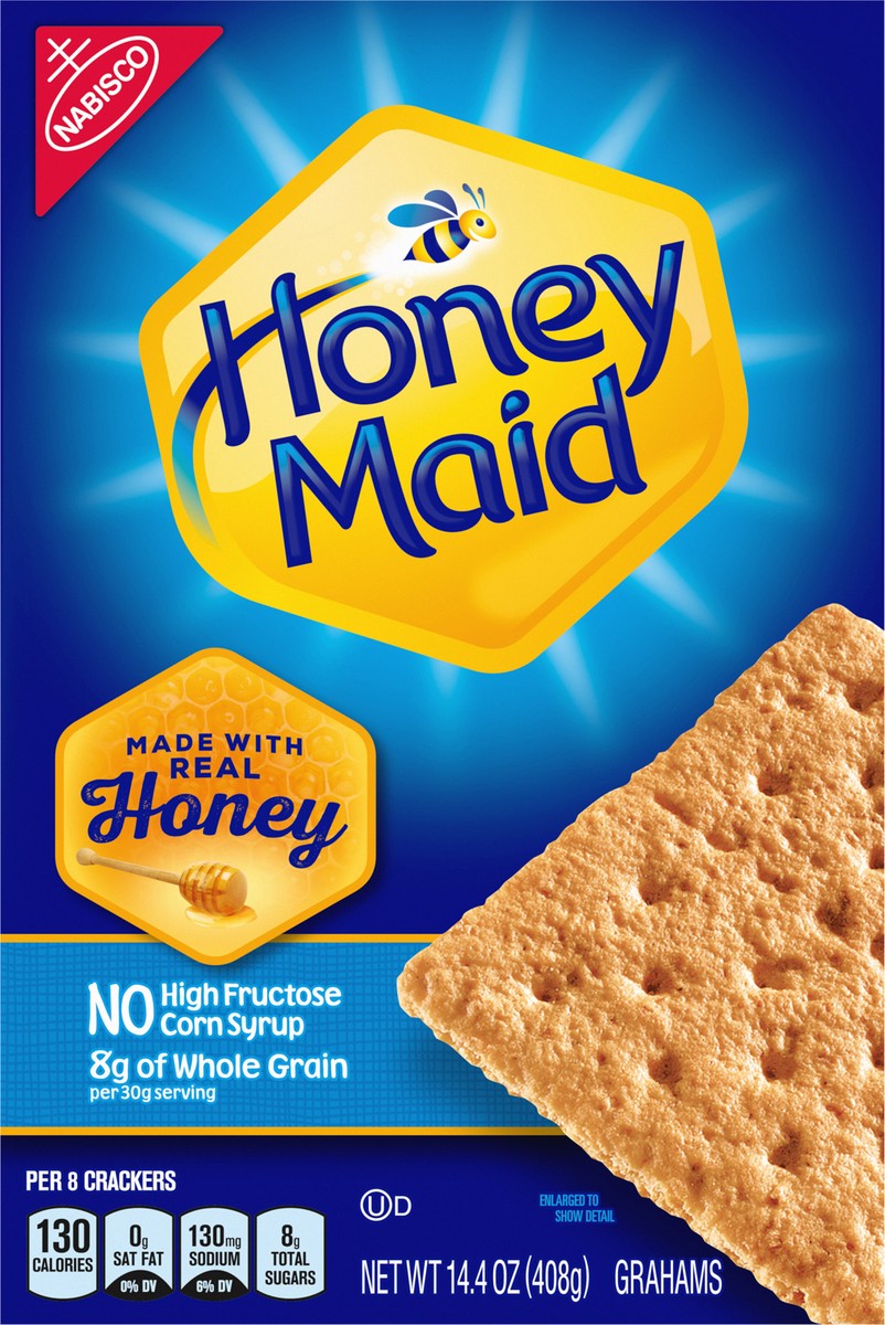 slide 12 of 14, Honey Maid Graham Crackers, 14.4 oz, 14.4 oz