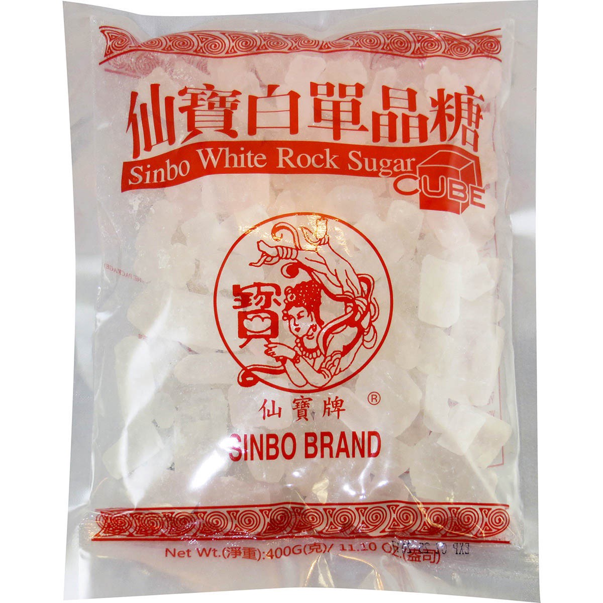 slide 1 of 1, Sinbo White Rock Sugar Cube Package, 400 gram