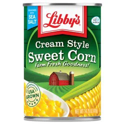 Libby's Cream Style Sweet Corn, 14.75 oz