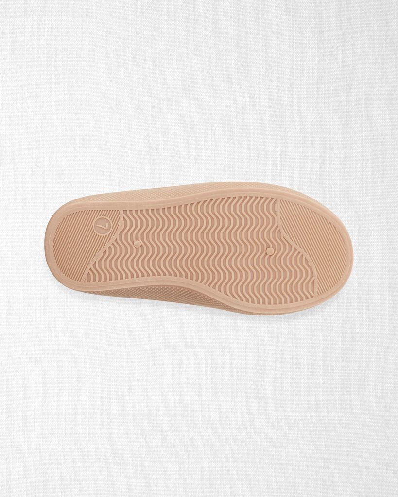 slide 5 of 7, Littleplanet Toddler Recycled Canvas Slip-On Sneaker Ivory 12, 1 ct