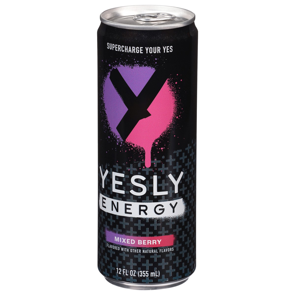 slide 2 of 14, Yesly Mixed Berry Energy Drink 12 fl oz, 12 fl oz
