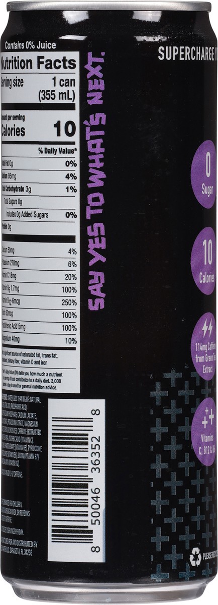 slide 8 of 14, Yesly Mixed Berry Energy Drink 12 fl oz, 12 fl oz