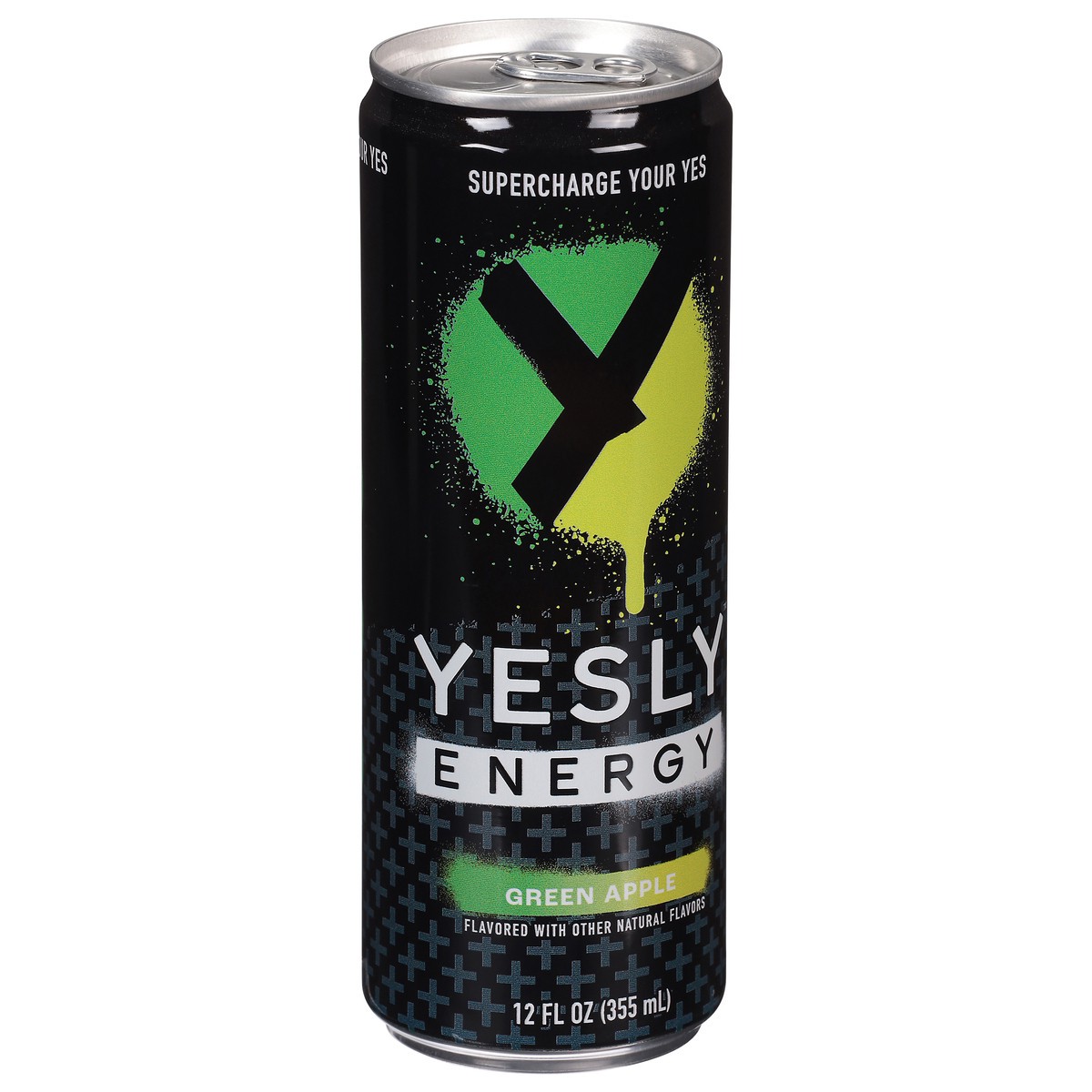 slide 11 of 15, Yesly Green Apple Energy Drink 12 fl oz, 12 fl oz