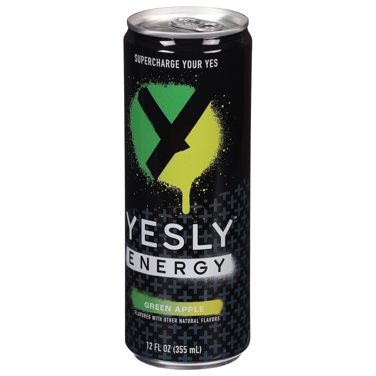 slide 15 of 15, Yesly Green Apple Energy Drink 12 fl oz, 12 fl oz