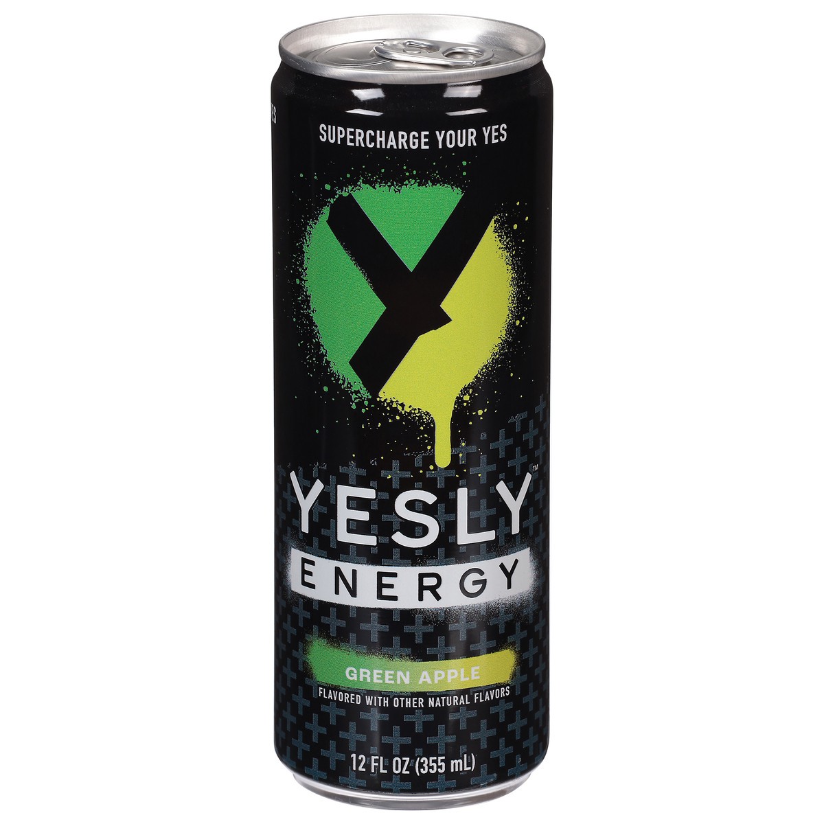 slide 2 of 15, Yesly Green Apple Energy Drink 12 fl oz, 12 fl oz