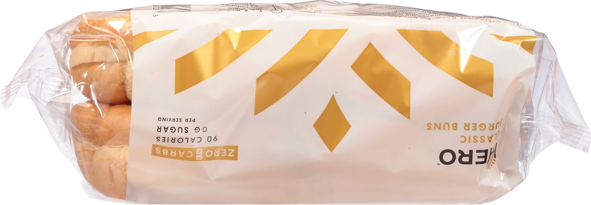 slide 5 of 9, Hero Classic Burger Buns 4 ea, 4 ct