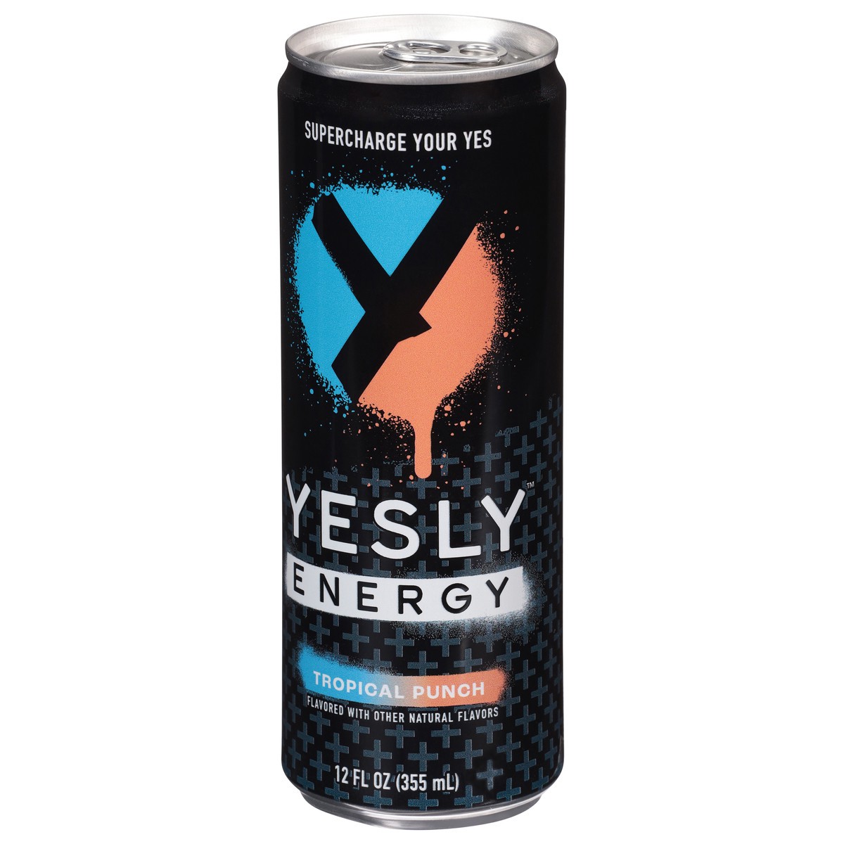 slide 14 of 15, Yesly Tropical Punch Energy Drink 12 fl oz, 12 fl oz