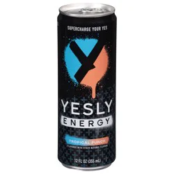 Yesly Tropical Punch Energy Drink 12 fl oz