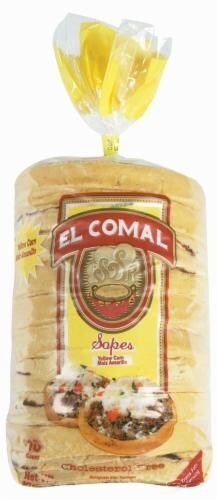 slide 1 of 1, El Comal Yellow Corn Sopes, 10 ct