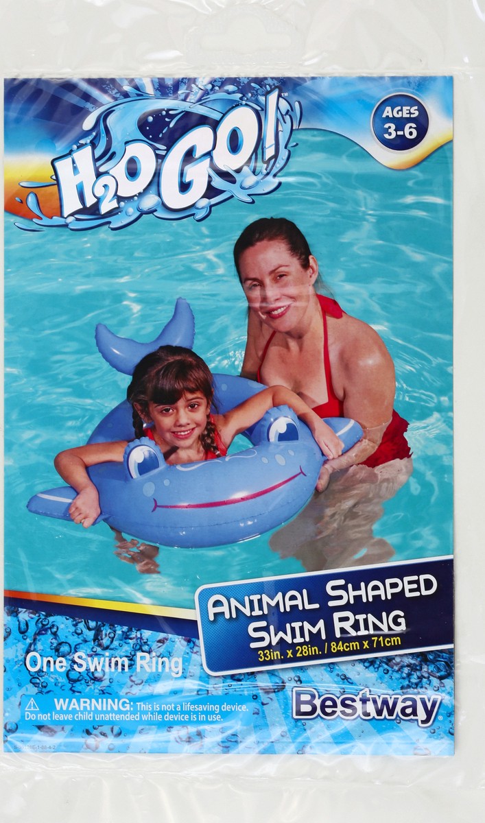 slide 2 of 2, Bestway Swim Ring Animals, 1 ct
