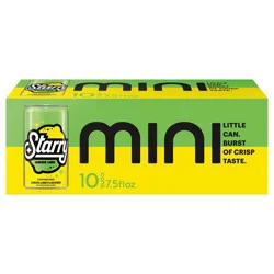 Starry Lemon Lime Caffeine Free Soda Mini Cans