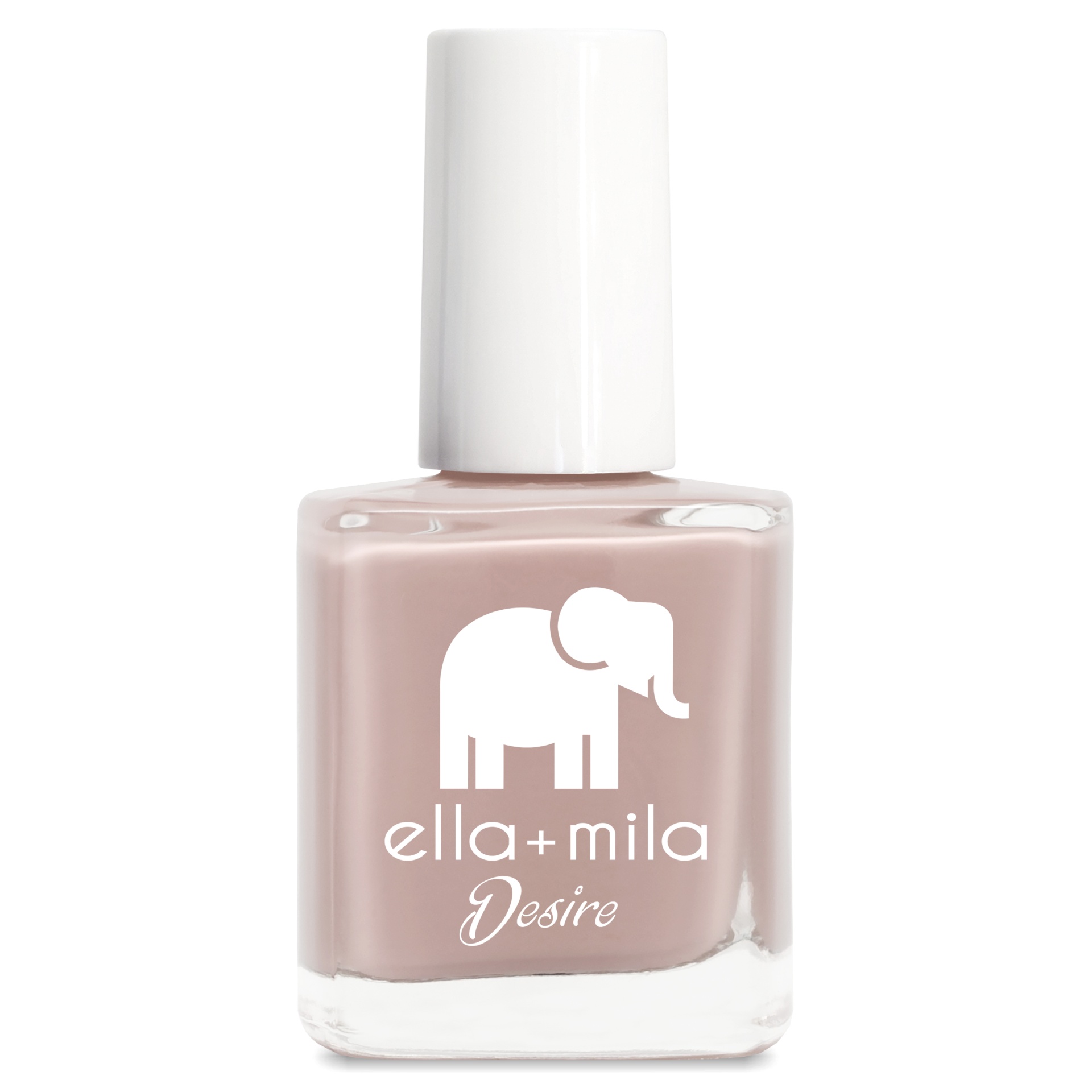 slide 1 of 3, ella+mila Nail Polish, Desert Suede, 0.45 fl oz