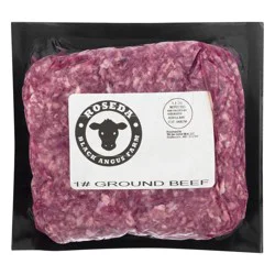 Roseda Farm Natural 80% Lean 20% Fat Black Angus Ground Beef