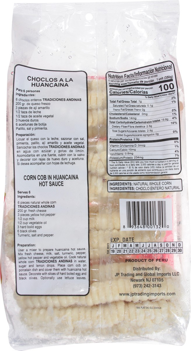 slide 11 of 13, Tradiciones Andinas Corn on the Cob 4 ea, 4 ct