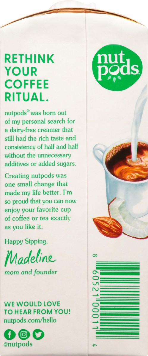 slide 4 of 9, nutpods Almond + Coconut Original Creamer 11.2 oz, 11.2 oz