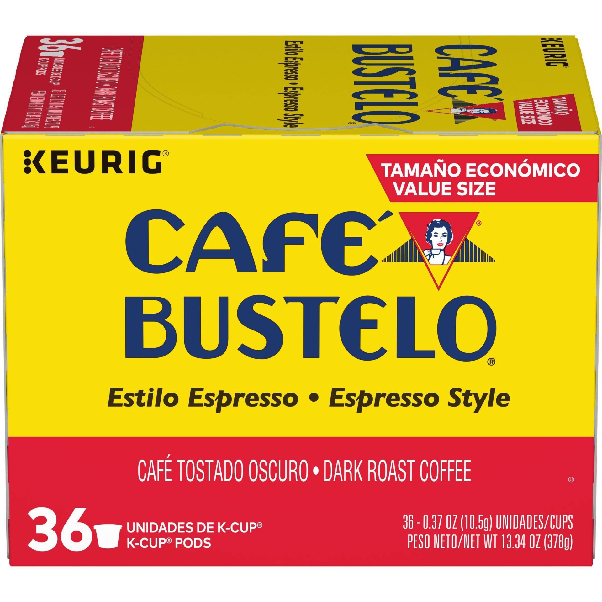 slide 1 of 1, Café Bustelo Espresso K-Cups, 36 ct