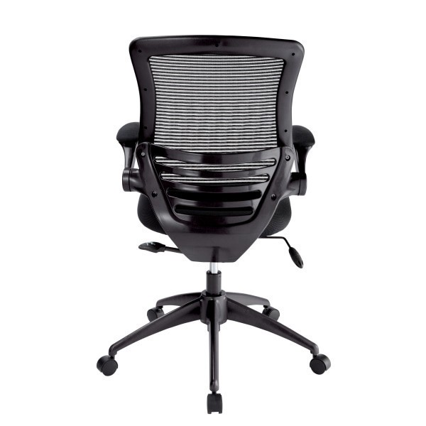 slide 6 of 7, Realspace Calusa Mesh Mid-Back Manager's Chair, Black, Bifma Compliant, 1 ct