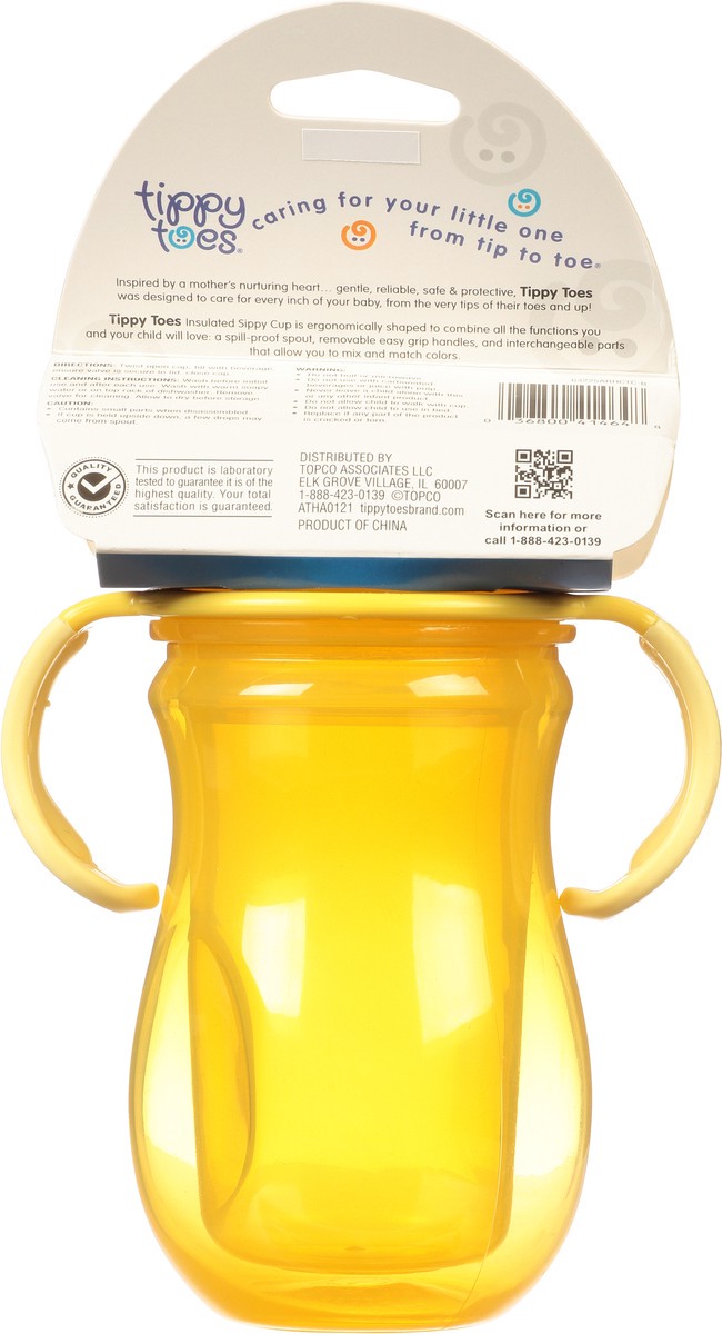 slide 8 of 9, Tippy Toes 9 Ounce Insulated Sippy Cup 1 ea, 1 ct