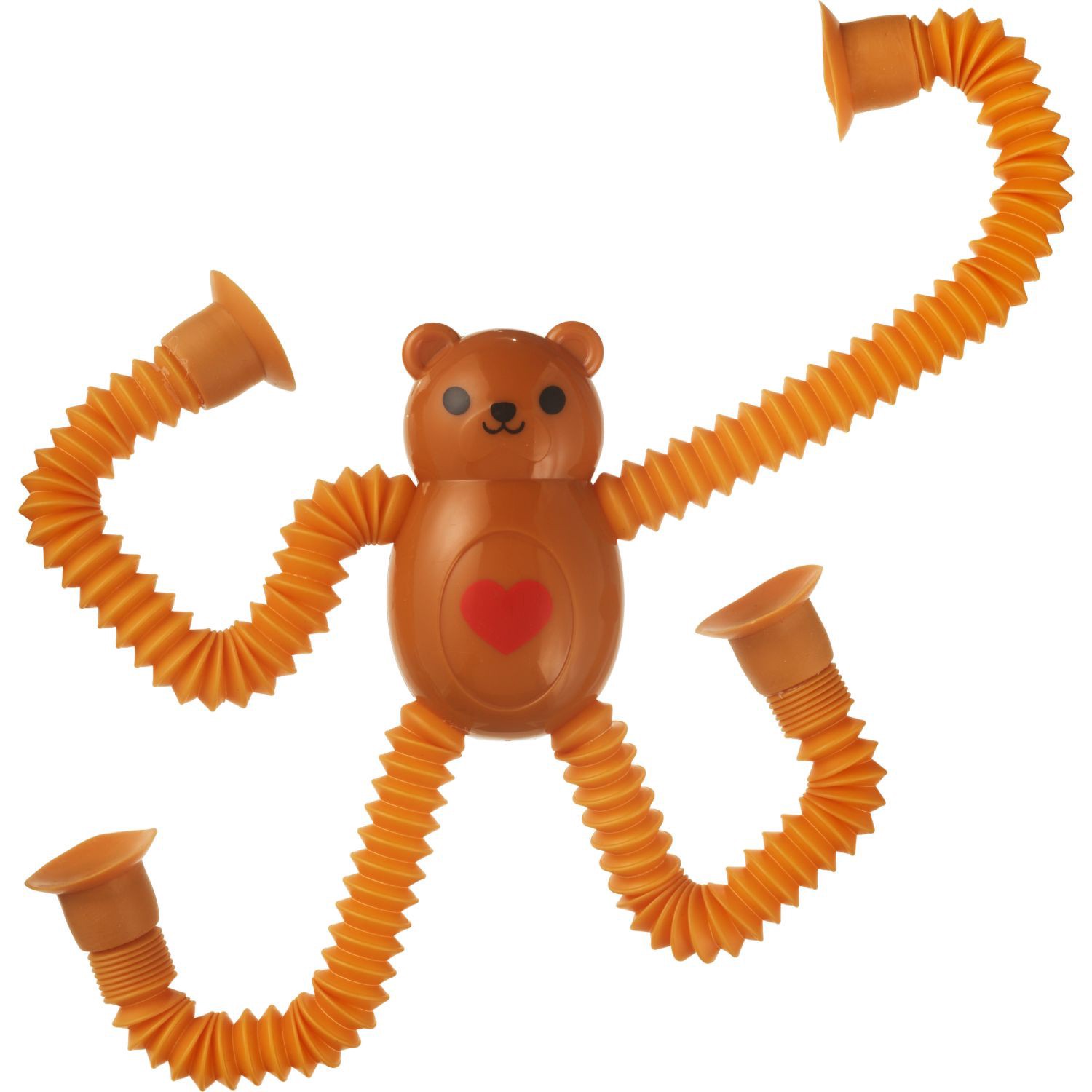 slide 1 of 1, RED AND PINK Tube Pals, 1 ct